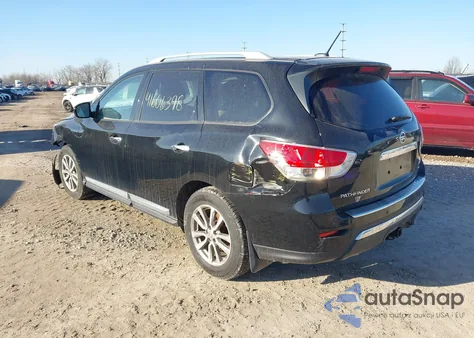2014 Nissan Pathfinder Sl from USA, damaged, VIN 5N1AR2MM0EC735744